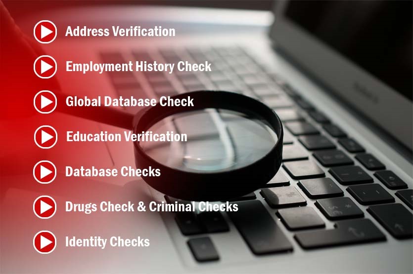 Pre-employment verification check